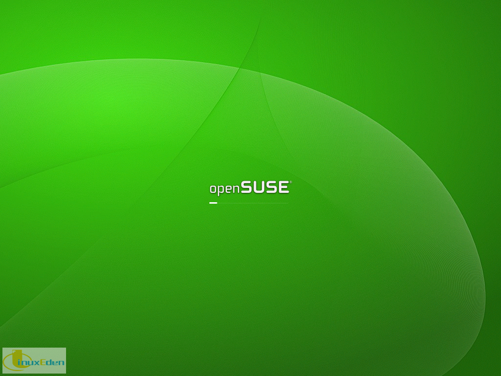 openSUSE bootsplash