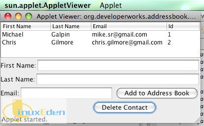 ʹ Applet Viewer  Applet