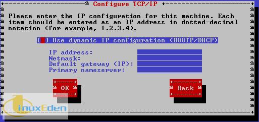 Configure TCP/IP Ի