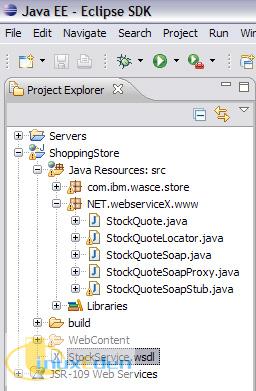 ʾ Project Explorer е嵥Ļ