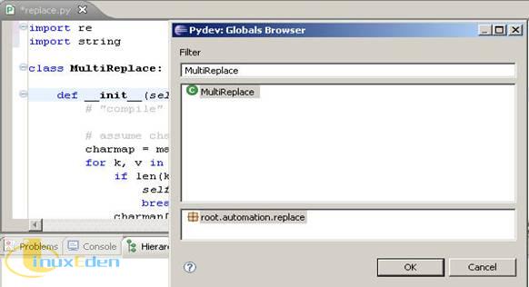 Globals Browser