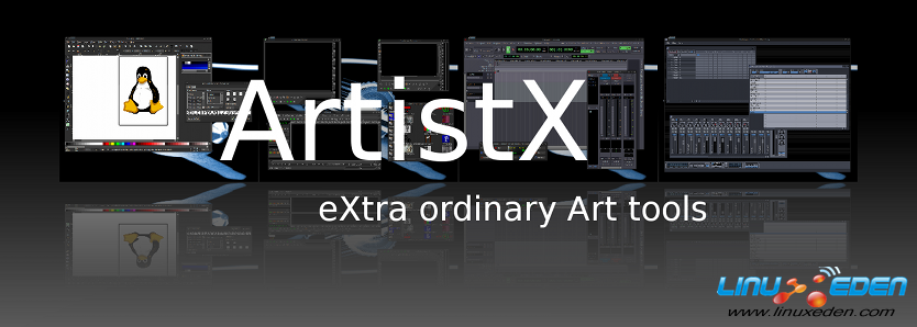 Ubuntu衍生多媒体发行版ArtistX 0.8 发布