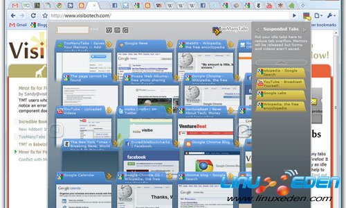 TooManyTabs for Chrome