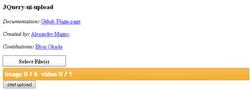 jQuery File Upload
