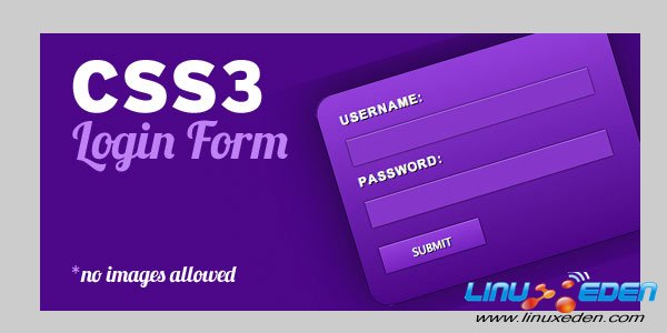 Create a Slick CSS3 Login Form 