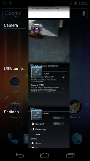 Android 4.0 p6 Multitasking