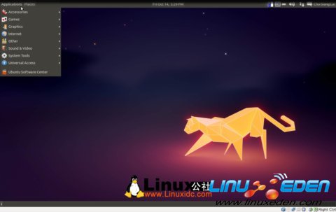 Ubuntu Gnome 传统界面回来了。 
