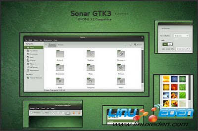 Sonar GTK3 theme