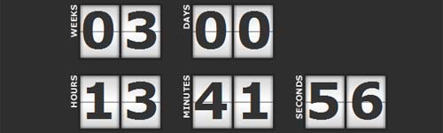 CountDown jQuery plugin