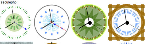 jQuery Cool Clock