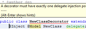 CDI Warnings in Java Editor, NetBeans IDE 7.1