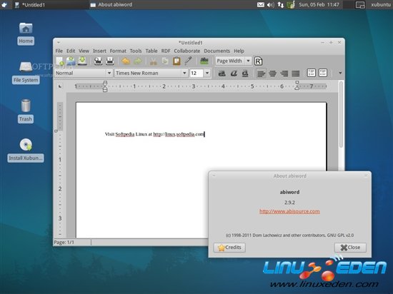 Xubuntu 12.04 Alpha 2ͼ