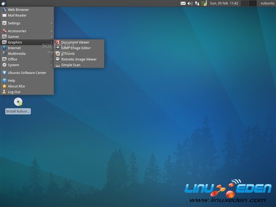 Xubuntu 12.04 Alpha 2ͼ