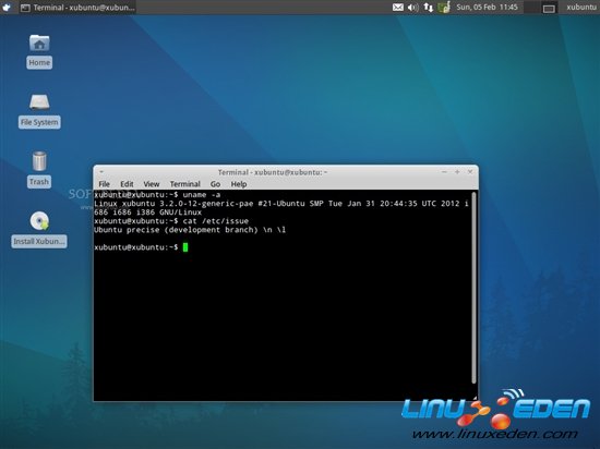 Xubuntu 12.04 Alpha 2ͼ