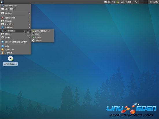 Xubuntu 12.04 Alpha 2ͼ