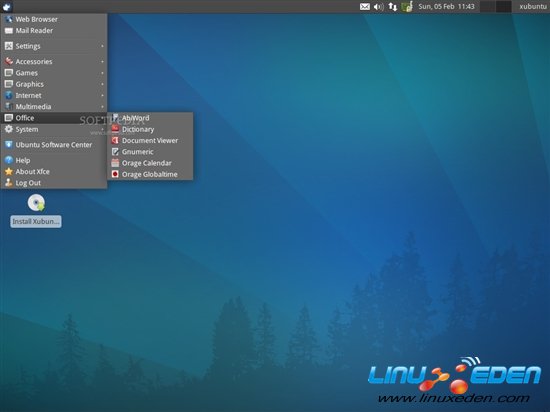 Xubuntu 12.04 Alpha 2ͼ