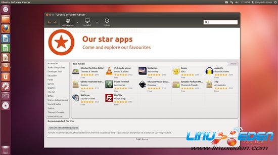 Ubuntu 12.10 Alpha 1 ͼ