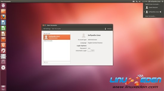 Ubuntu 12.10 Alpha 1 ͼ