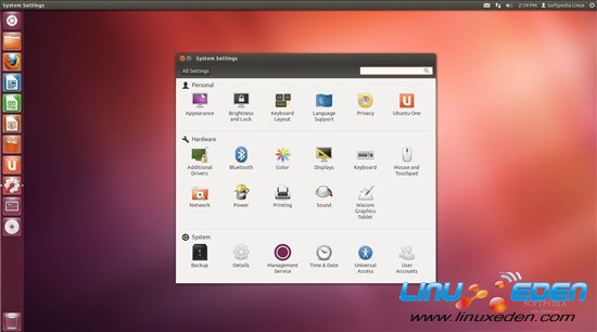 Ubuntu 12.10 Alpha 1 ͼ