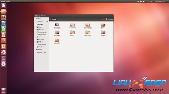 Ubuntu 12.10 Alpha 1 ͼ