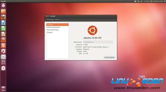 Ubuntu 12.10 Alpha 1 ͼ