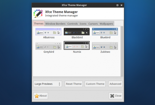 xfce-theme-manager