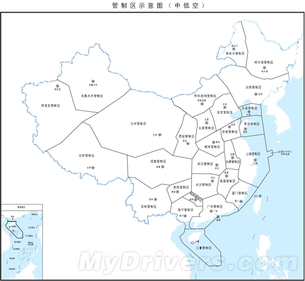 中国开放10个1000米以下低空空域