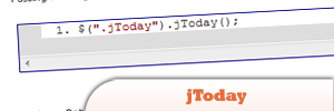 jQuery jToday Plugin