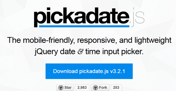 Pickadate.js