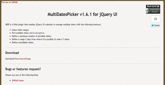 Multi Dates Picker