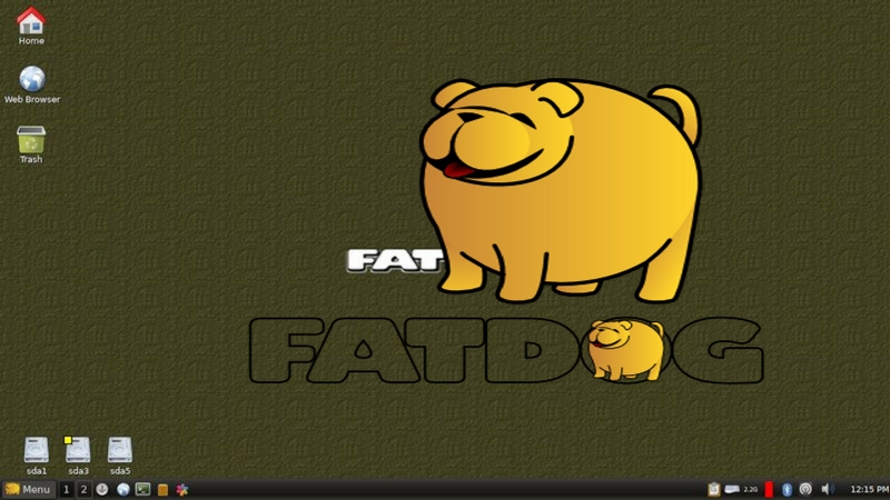 较旧系统的轻量级的LINUX发行版—FATDOG64