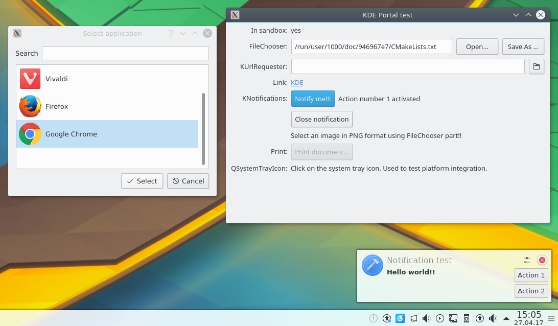 KDE Plasma 5.10 将可安装 Snaps 和 Flatpaks