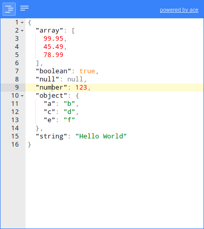 jsoneditor 5.9.5 发布，JSON 查看和编辑工具