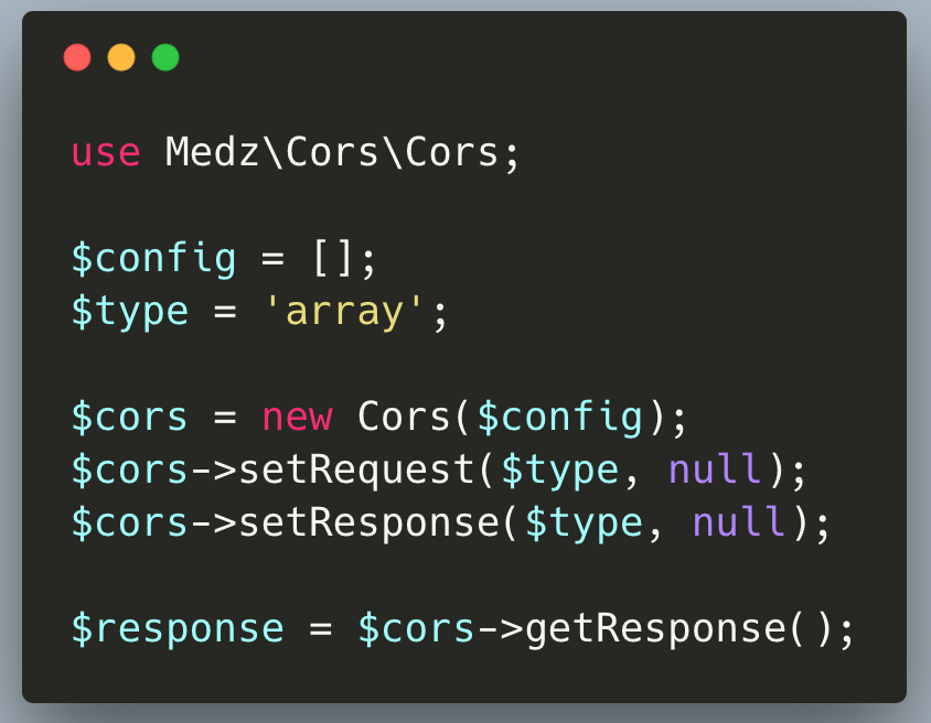 PHP CORS (Cross-origin resource sharing) 1.0 发布