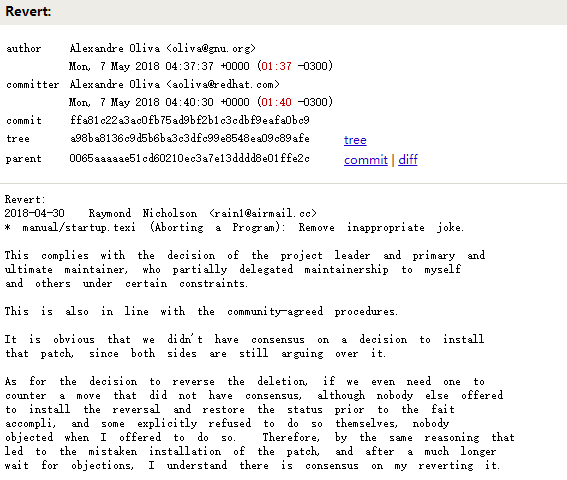 一个笑话引发的“血案”，glibc 社区指责 RMS 独裁