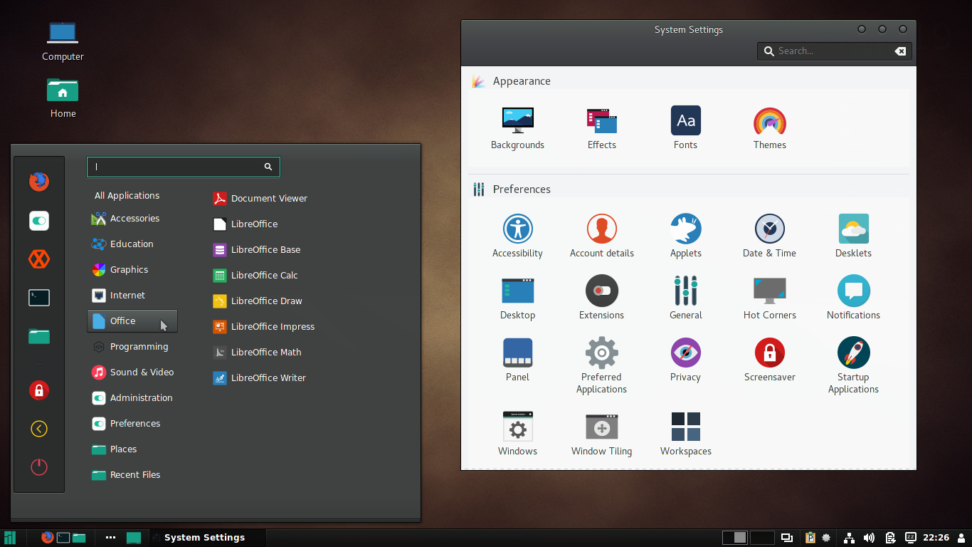 Cinnamon 3.8.3 发布，Linux 桌面交互环境
