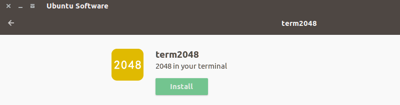 如何在 Linux 中安装 2048 游戏