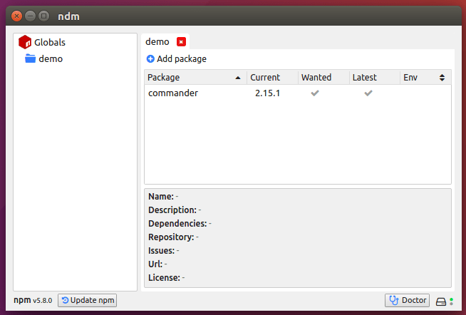 ndm：NPM 的桌面 GUI 程序