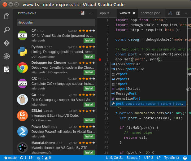 Visual Studio Code 1.33 发布