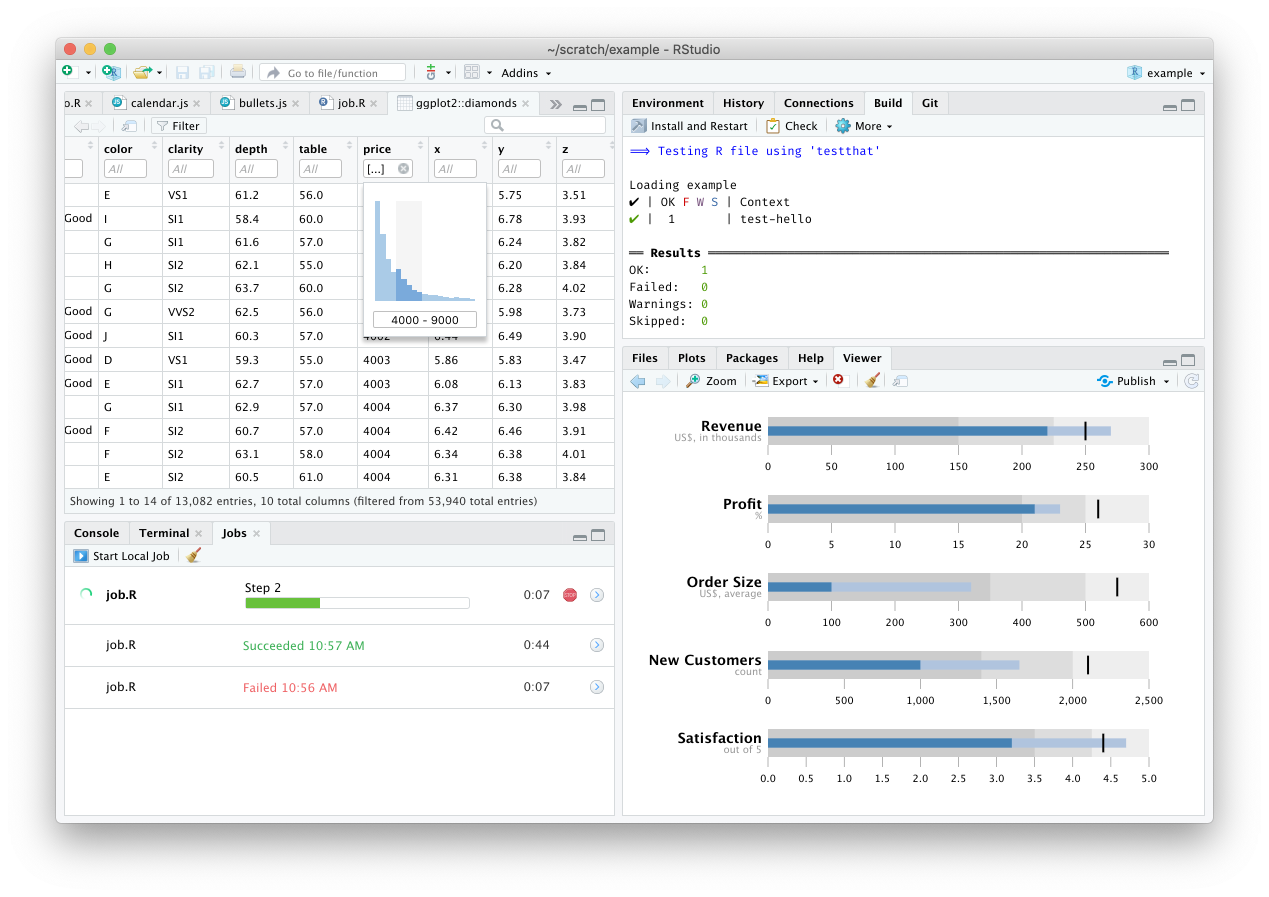 RStudio 1.2 发布，R 语言的集成开发环境