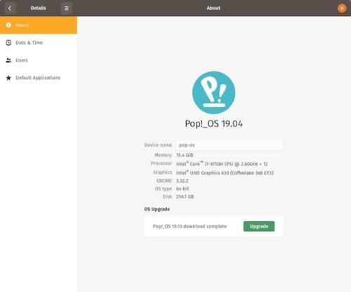 Pop!_OS 19.10 发布，基于 Ubuntu 的 Linux 发行版