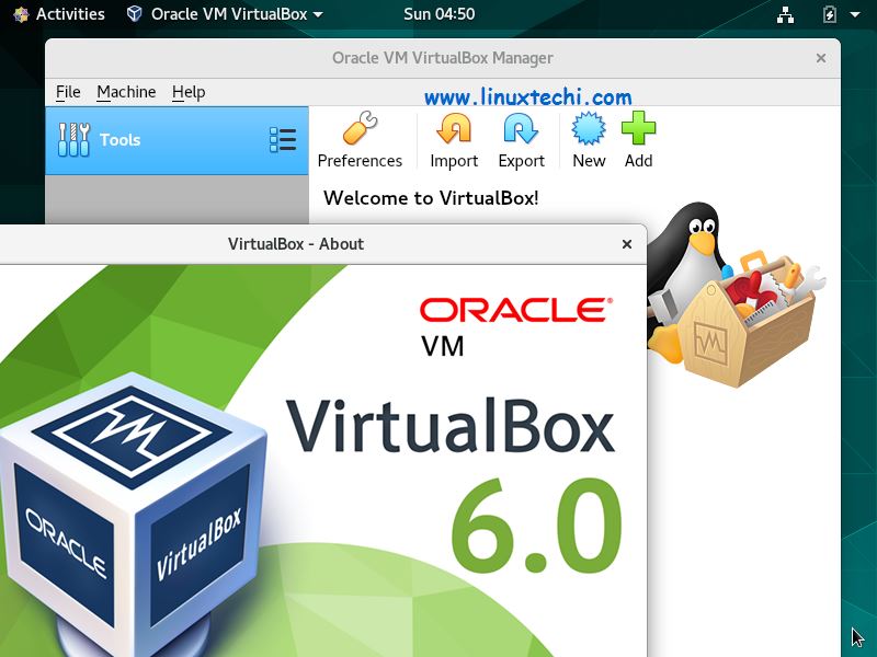 如何在 CentOS 8 / RHEL 8 上安装 VirtualBox 6.0