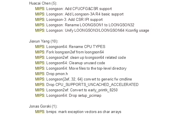 龙梦3A4000代码获Kernel 5.5合并