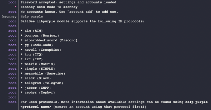 一个通过 IRC 管理所有聊天的开源聊天工具