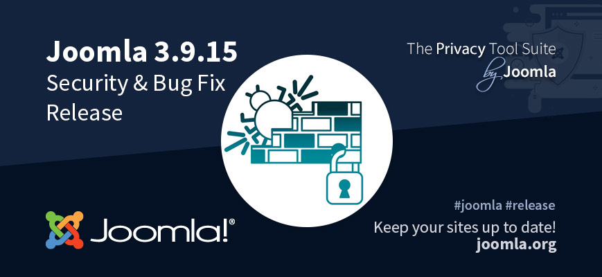Joomla 3.9.15 发布，免费建站系统