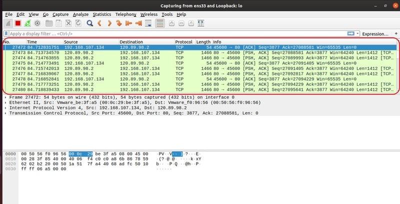 Ubuntu 上 Wireshark 的安装与使用