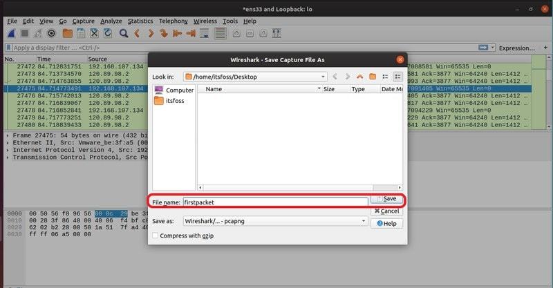 Ubuntu 上 Wireshark 的安装与使用