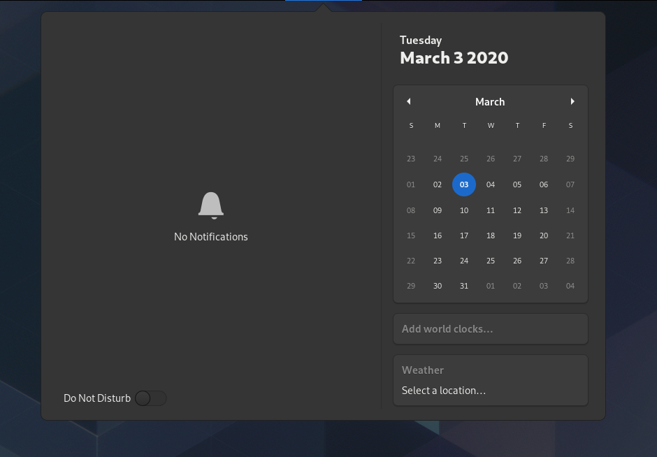 GNOME 3.36 发布，新的登录和解锁界面