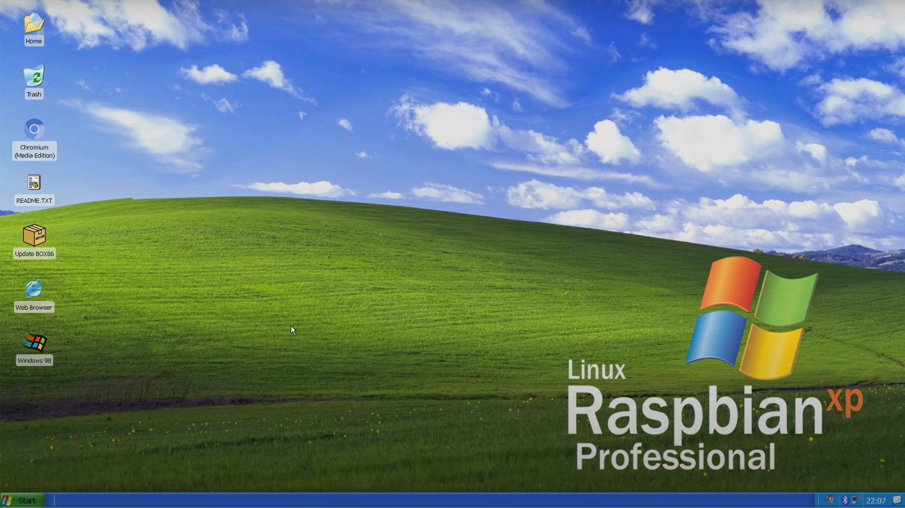 树莓派基于 Linux 的 Windows XP 现已可用