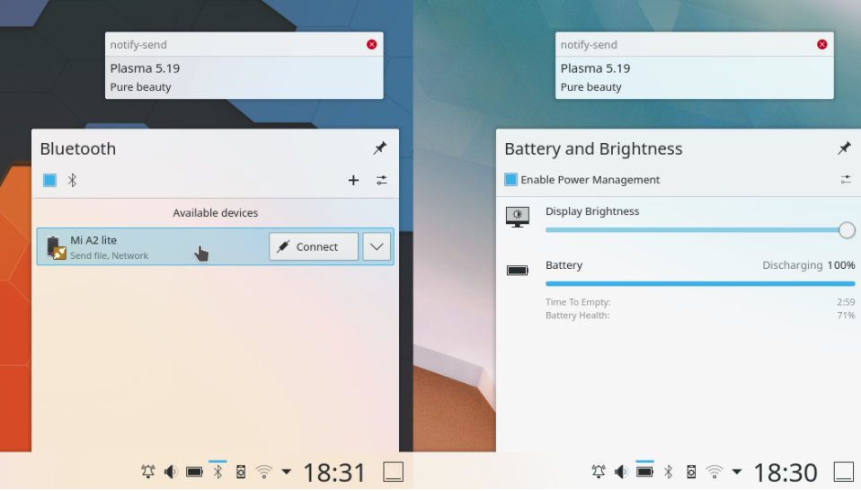 KDE Plasma 5.19 发布